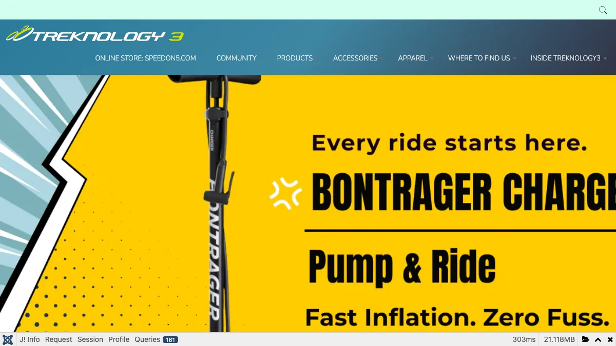 Treknology3 official homepage screenshot