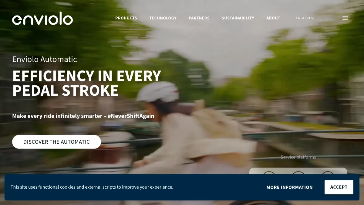 Enviolo official website screenshot