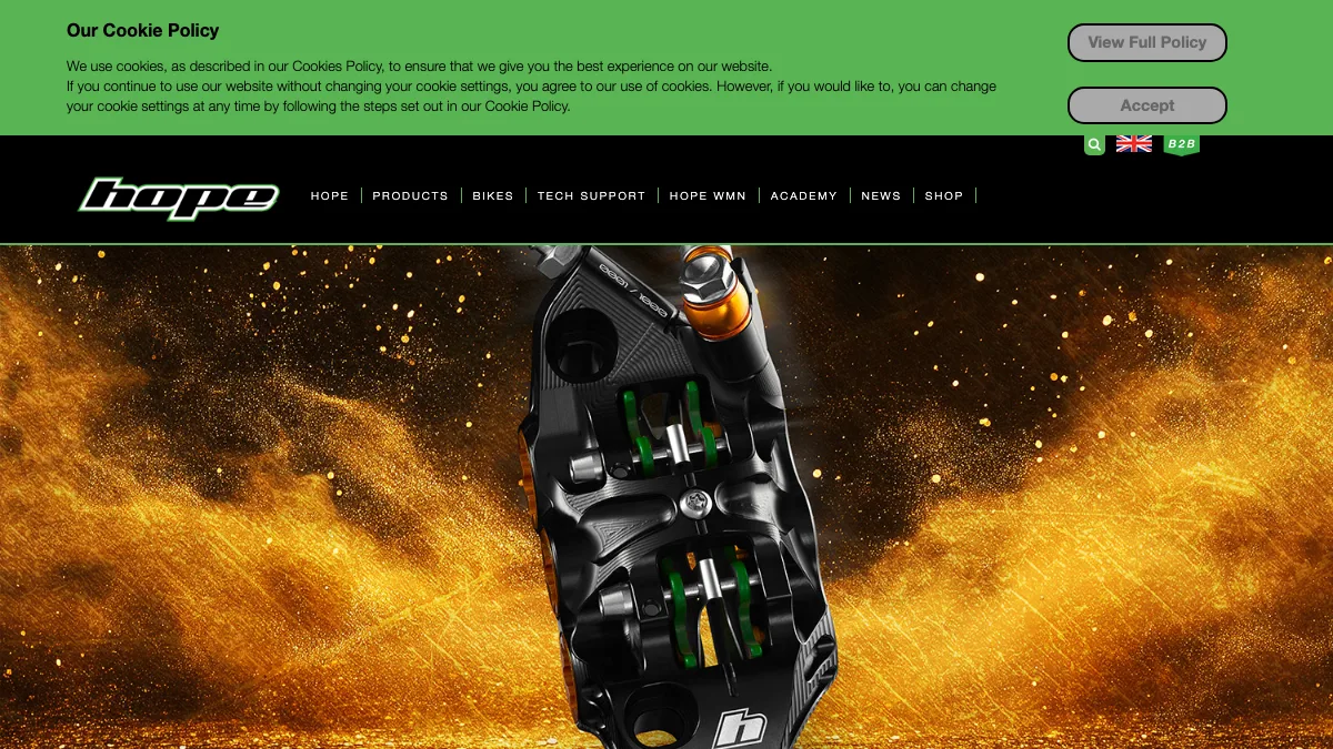 Hope Technology official website screenshot