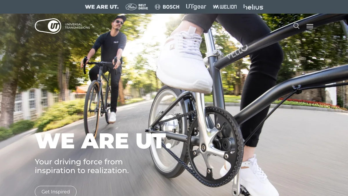 Universal Transmissions official website screenshot